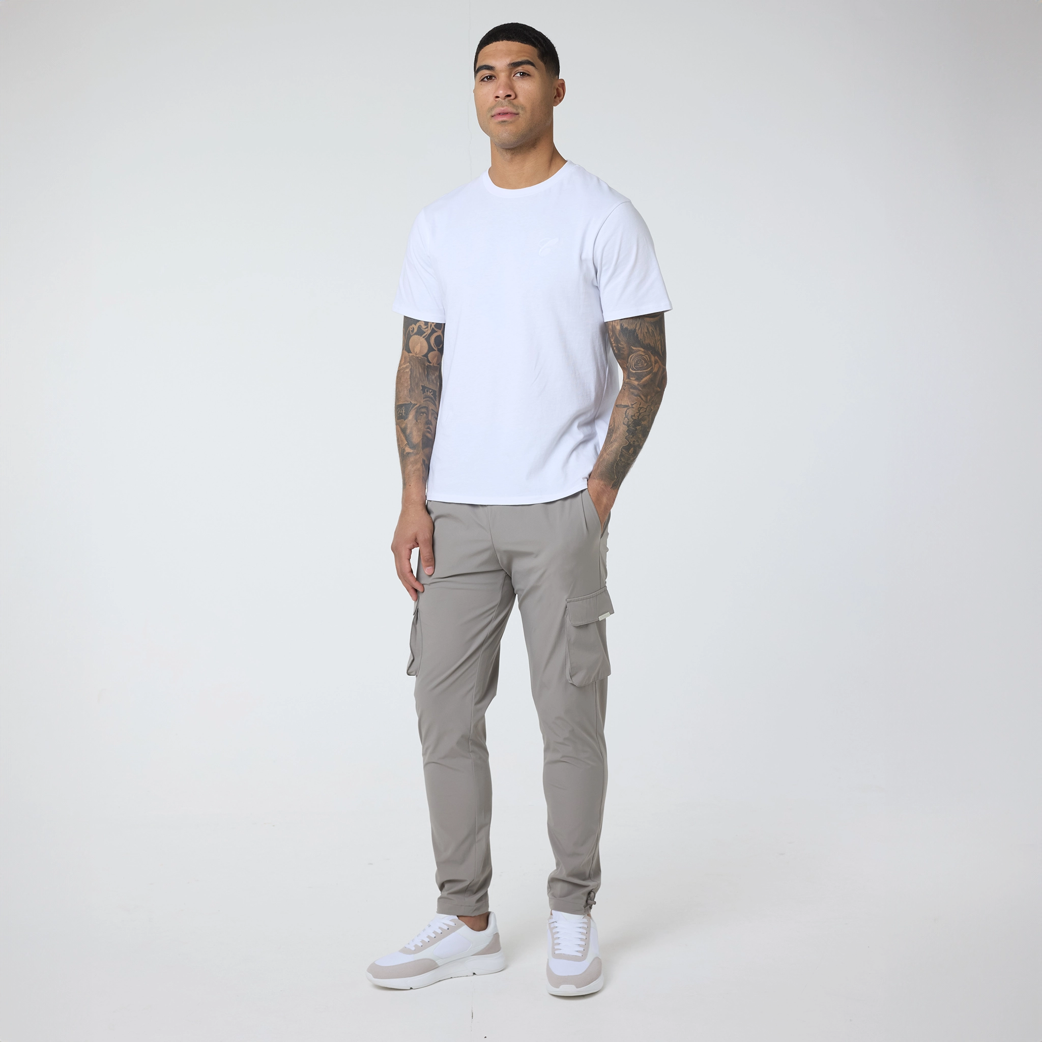 2-Pack Stretch Tech Cargo Pants | Black / Sand