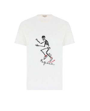 Alexander McQueen Graphic-Printed Crewneck T-Shirt