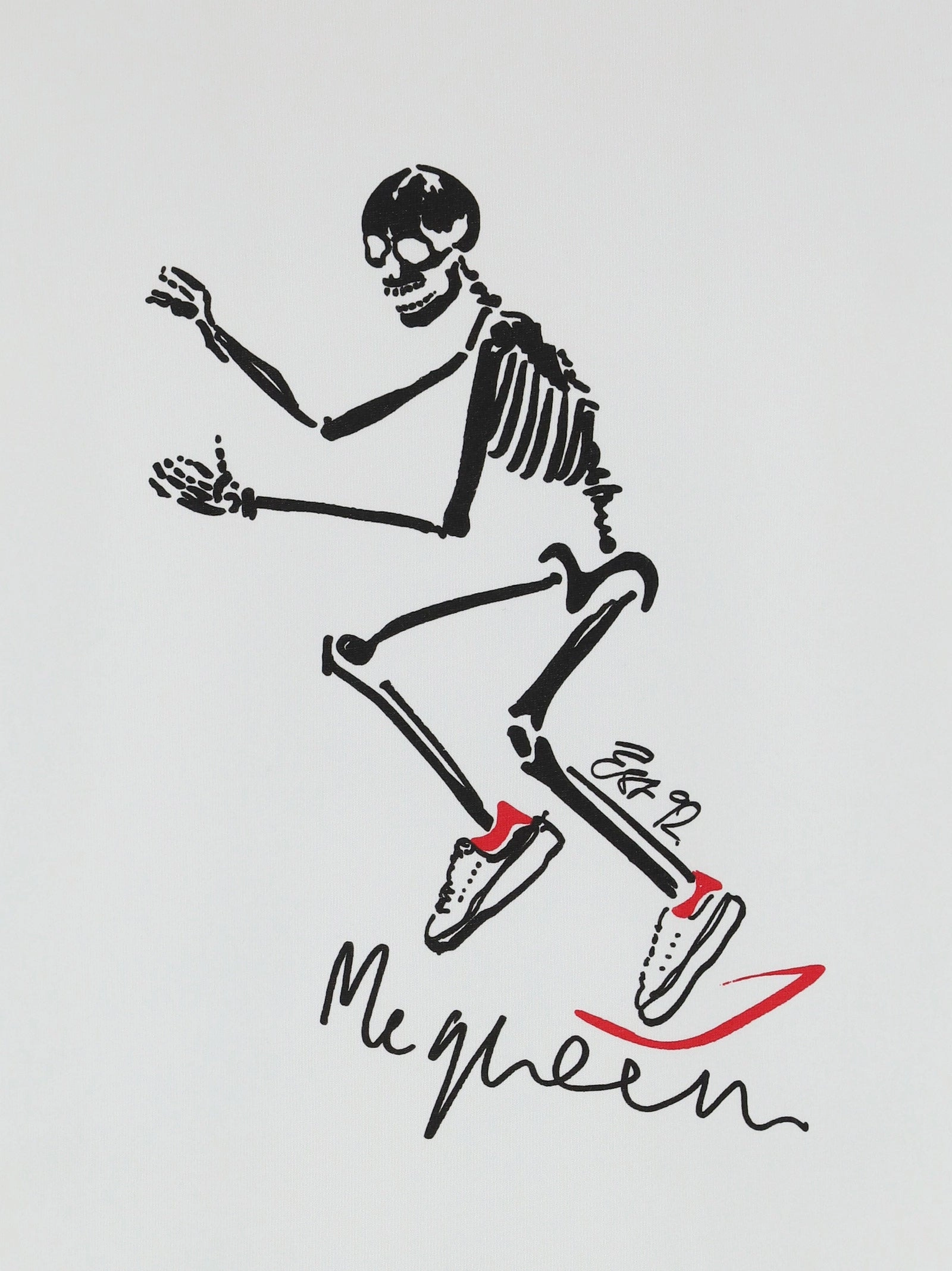 Alexander McQueen Graphic-Printed Crewneck T-Shirt