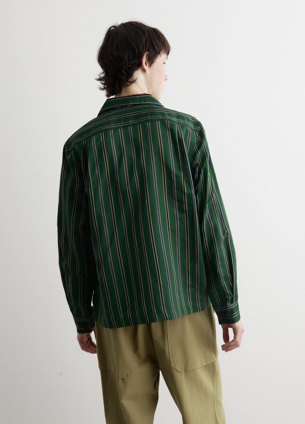Alumni Stripe Long Sleeve Shirt