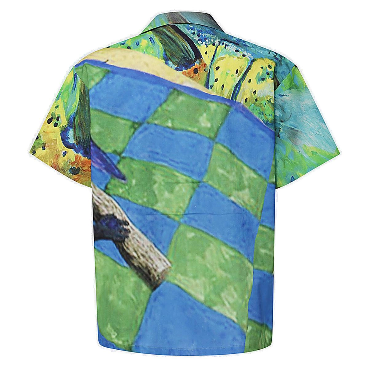 Andersson Bell Allover Graphic Printed Short Sleeved Shirt