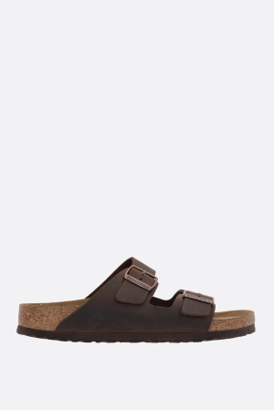 Arizona BS oiled leather flat sandals (Narrow Fit)