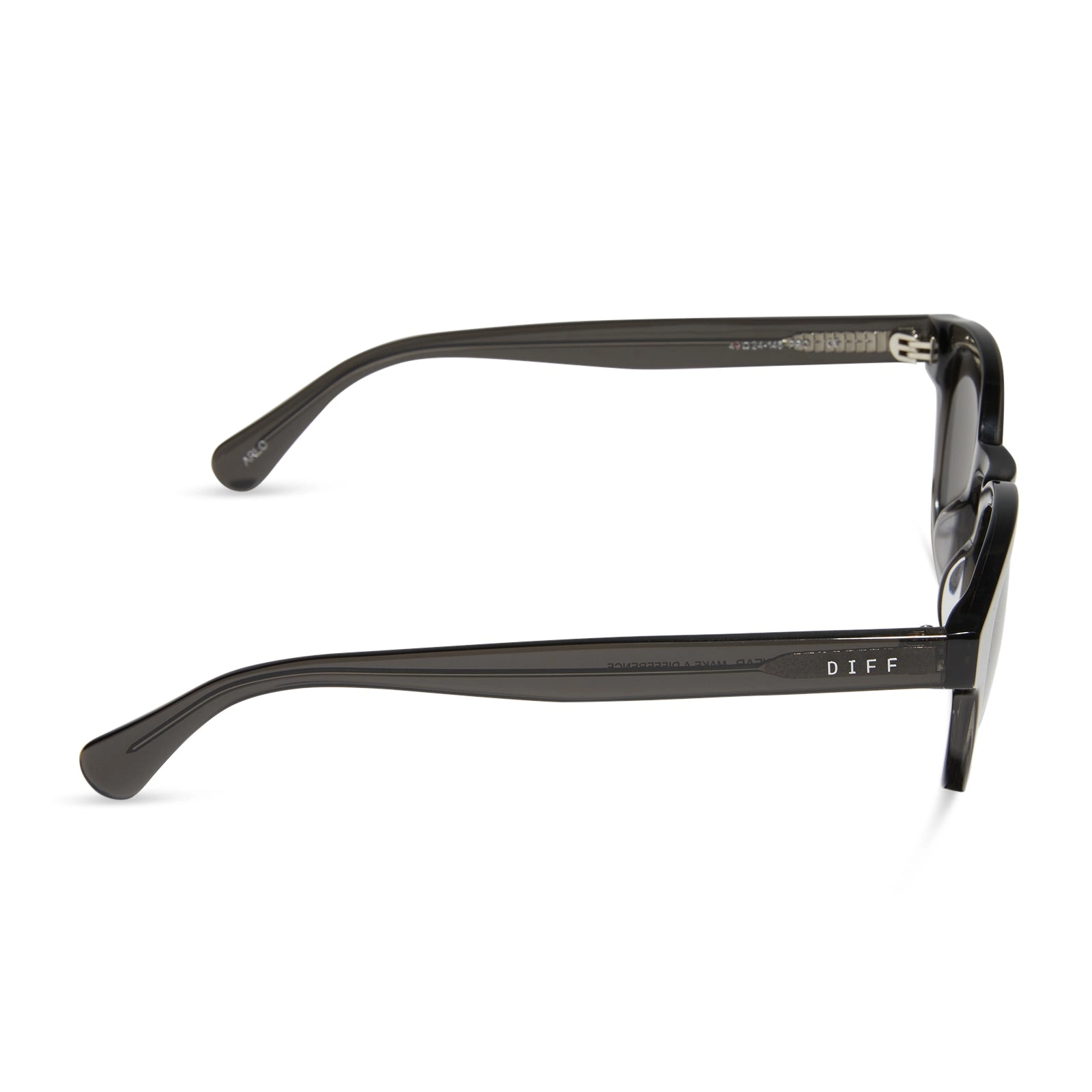 ARLO - BLACK SMOKE CRYSTAL   GREY   POLARIZED SUNGLASSES