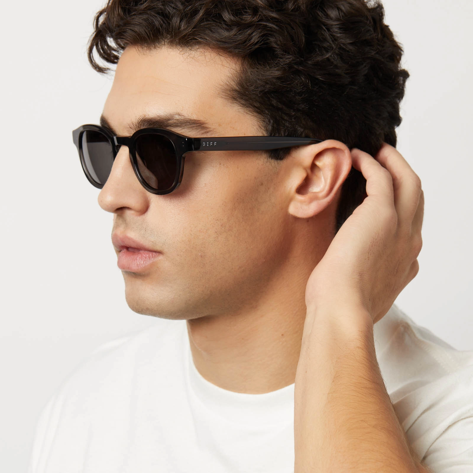 ARLO - BLACK SMOKE CRYSTAL   GREY   POLARIZED SUNGLASSES
