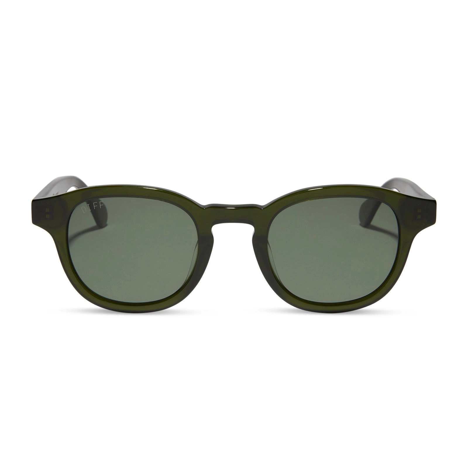 ARLO XL - DARK OLIVE CRYSTAL   G15   POLARIZED SUNGLASSES