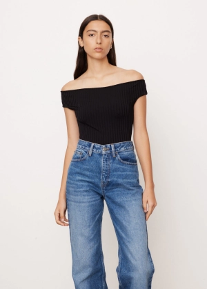Bare Shoulders Bodysuit
