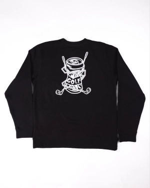 Battered Birdie Crewneck - Black