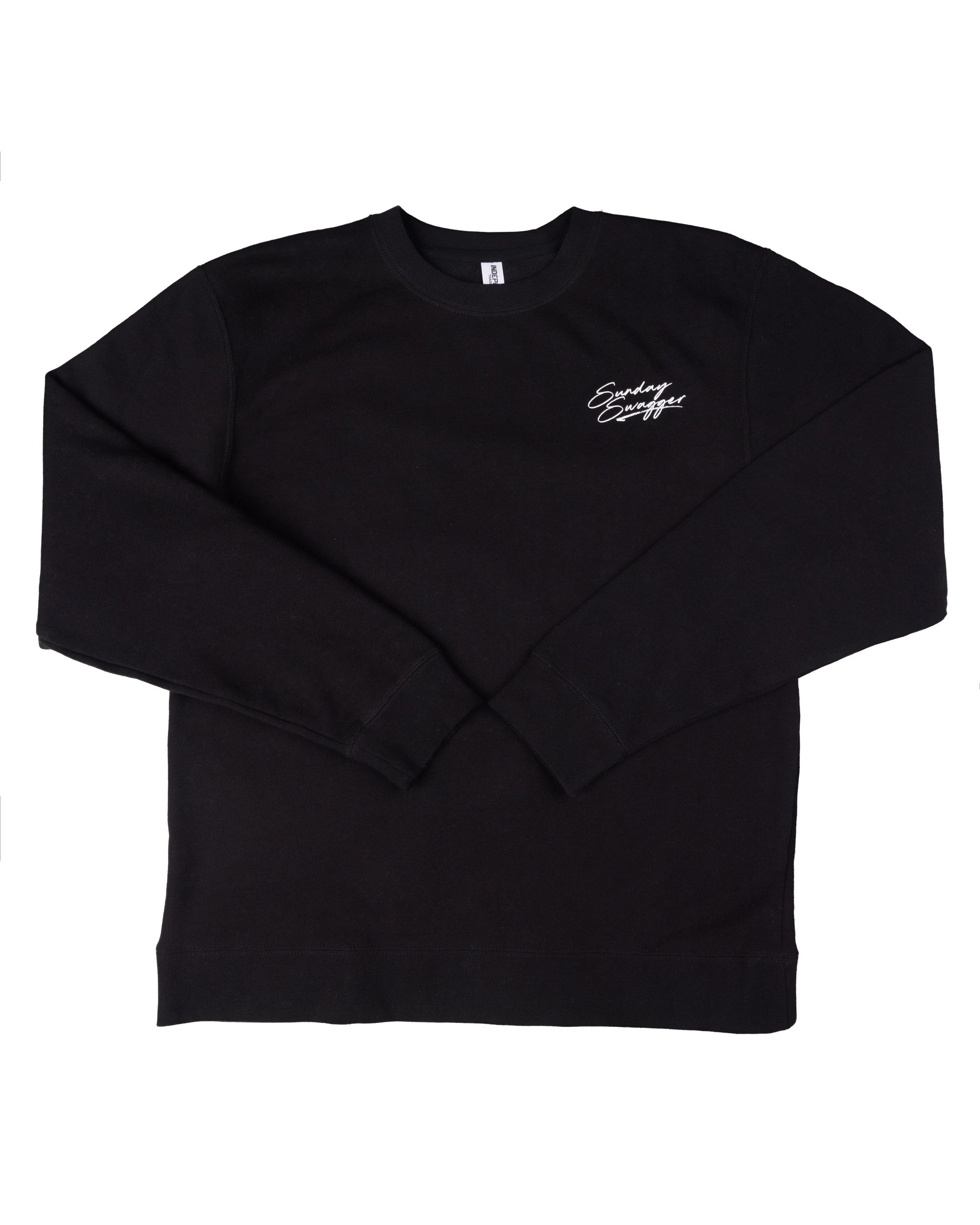 Battered Birdie Crewneck - Black