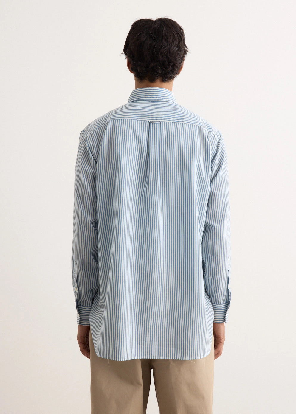 B.D. Classic Fit Wool Stripe Shirt