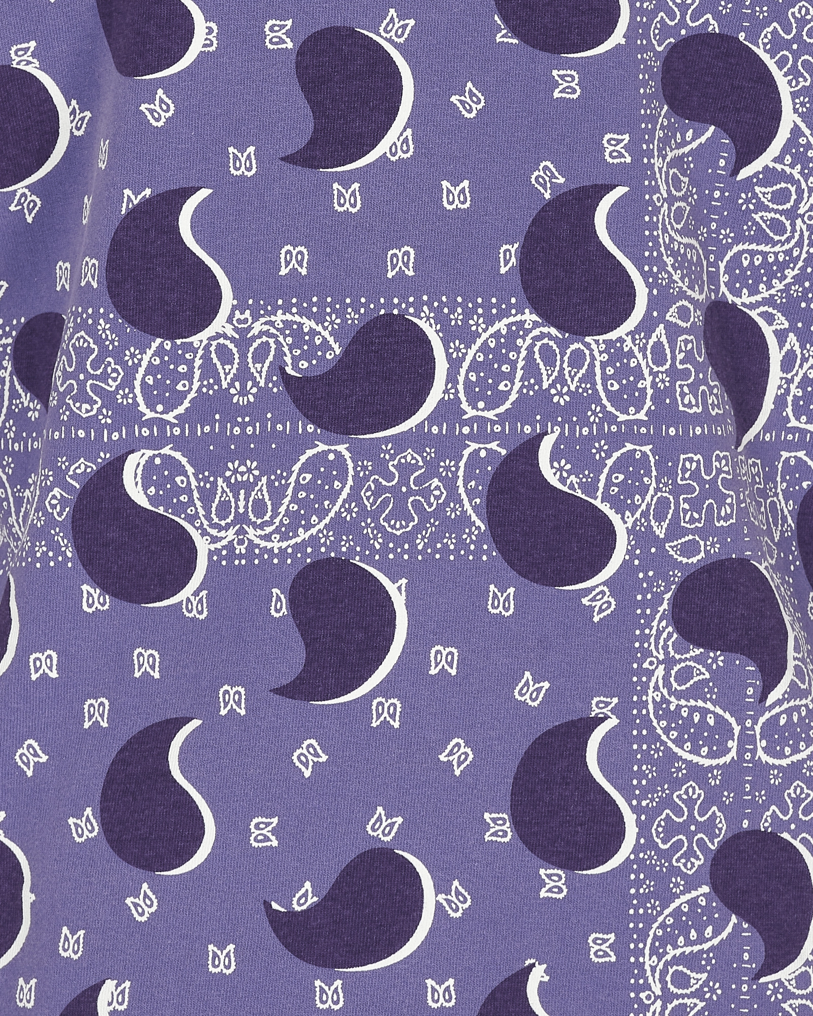 Big Paisley Longsleeve T-Shirt Blue