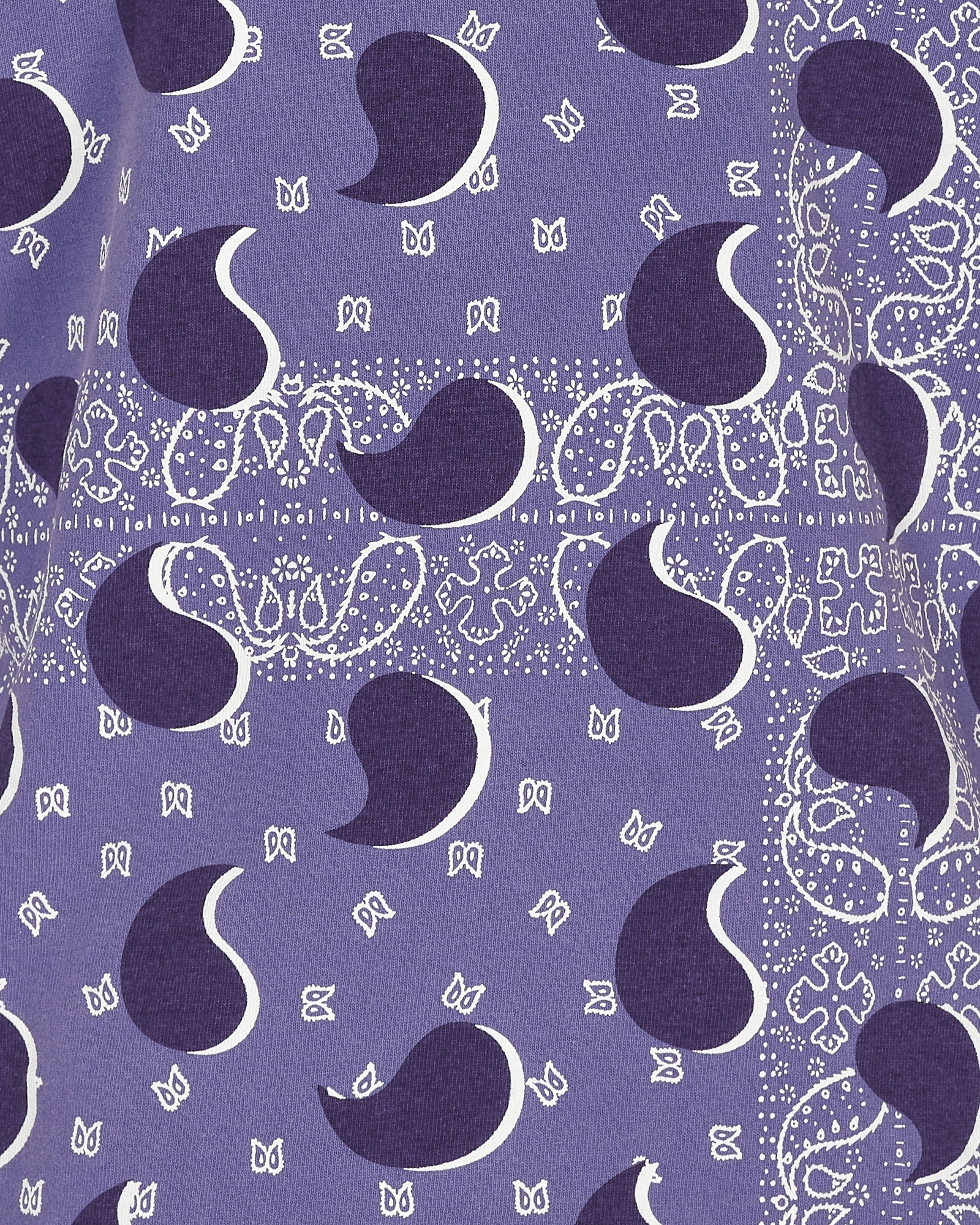 Big Paisley Longsleeve T-Shirt Blue
