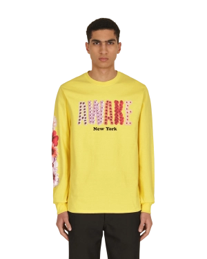 Bloom Logo Longsleeve T-Shirt Yellow