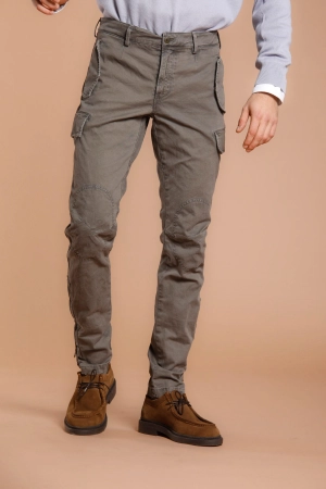 Bolivia men's cargo pants in gabardine regular fit 