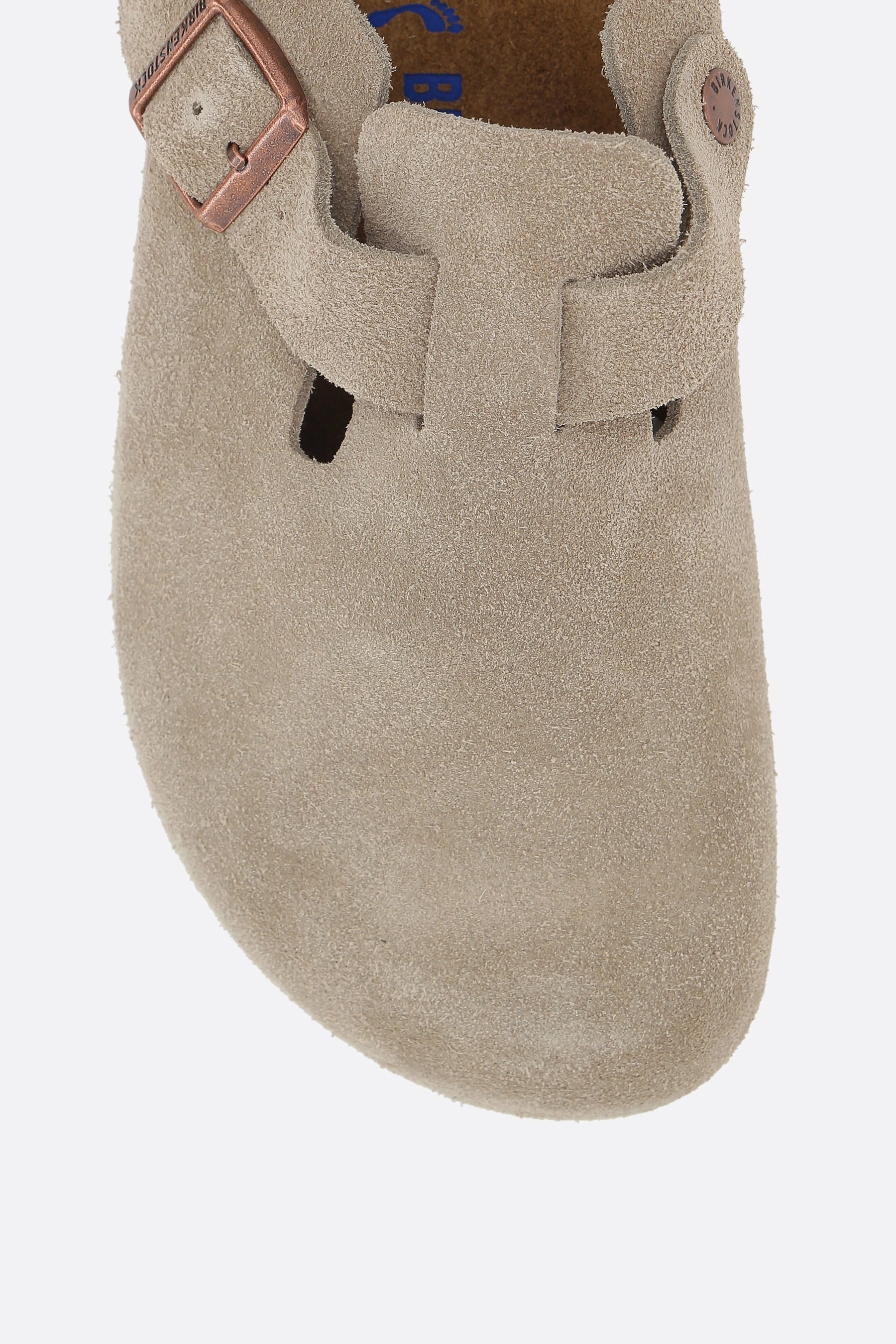 Boston BS suede flat mules (Narrow Fit)