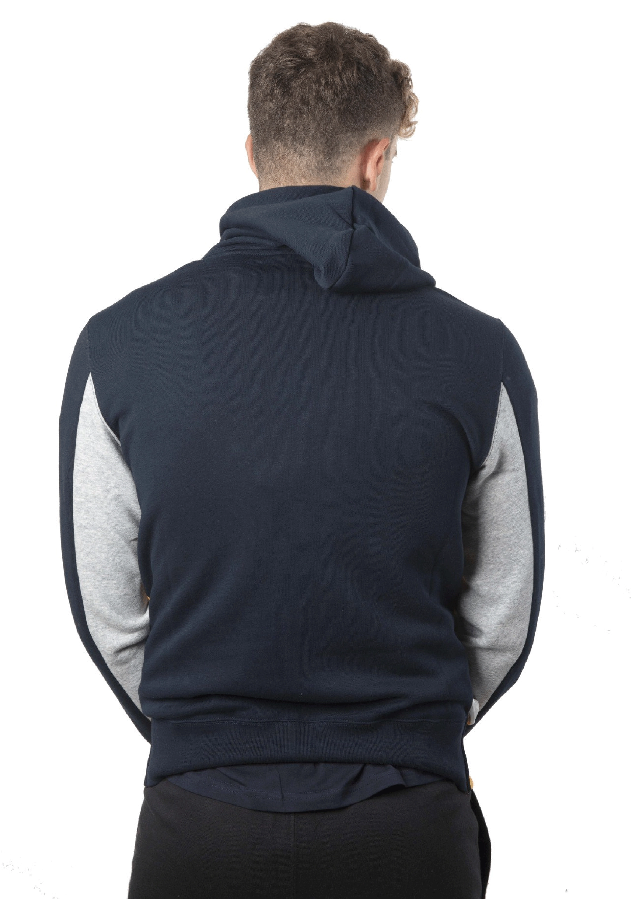 Champion Mens Colourblock Hoodie <BR> AWUAA1