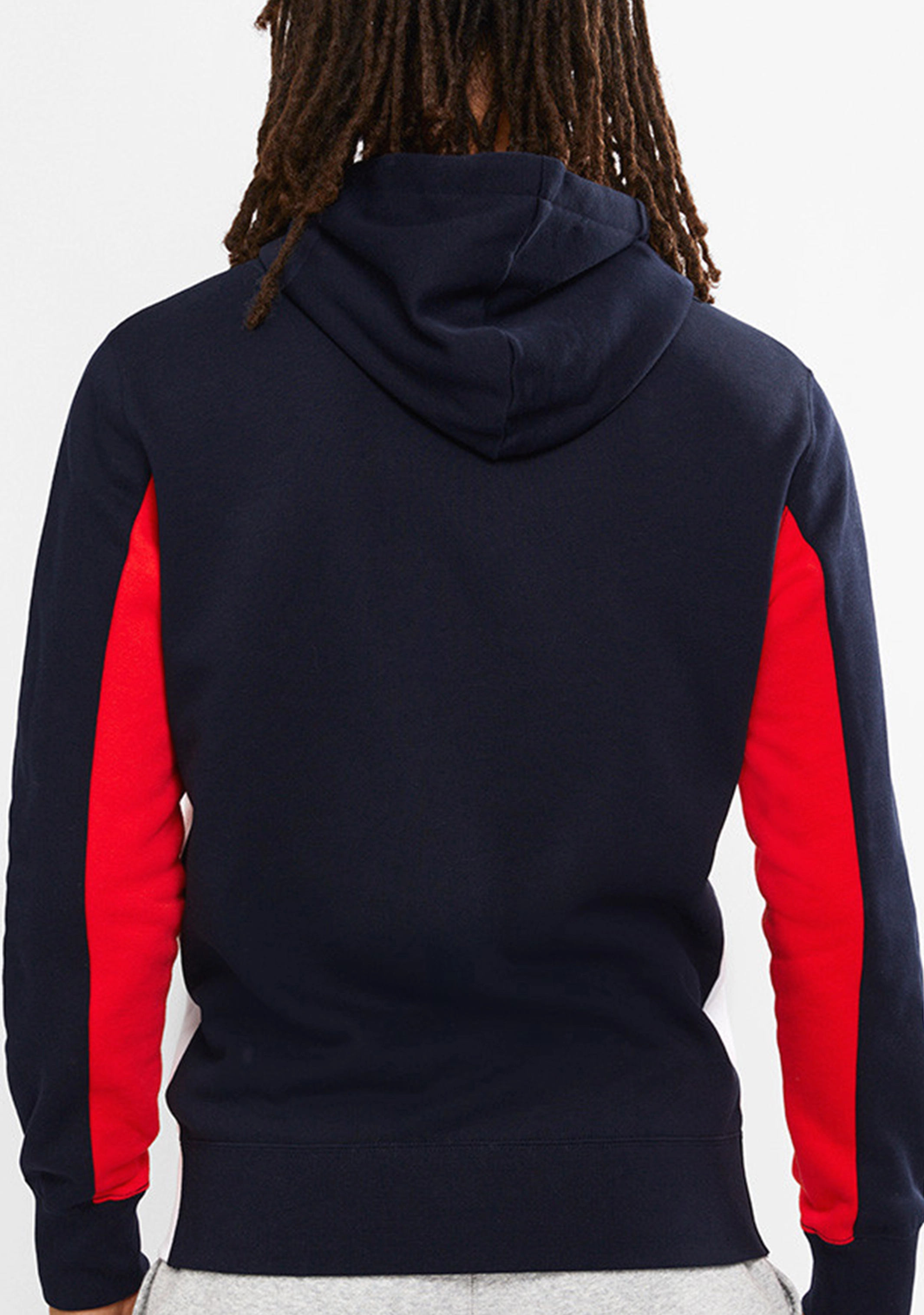 Champion Mens Colourblock Hoodie <BR> AWUAA1