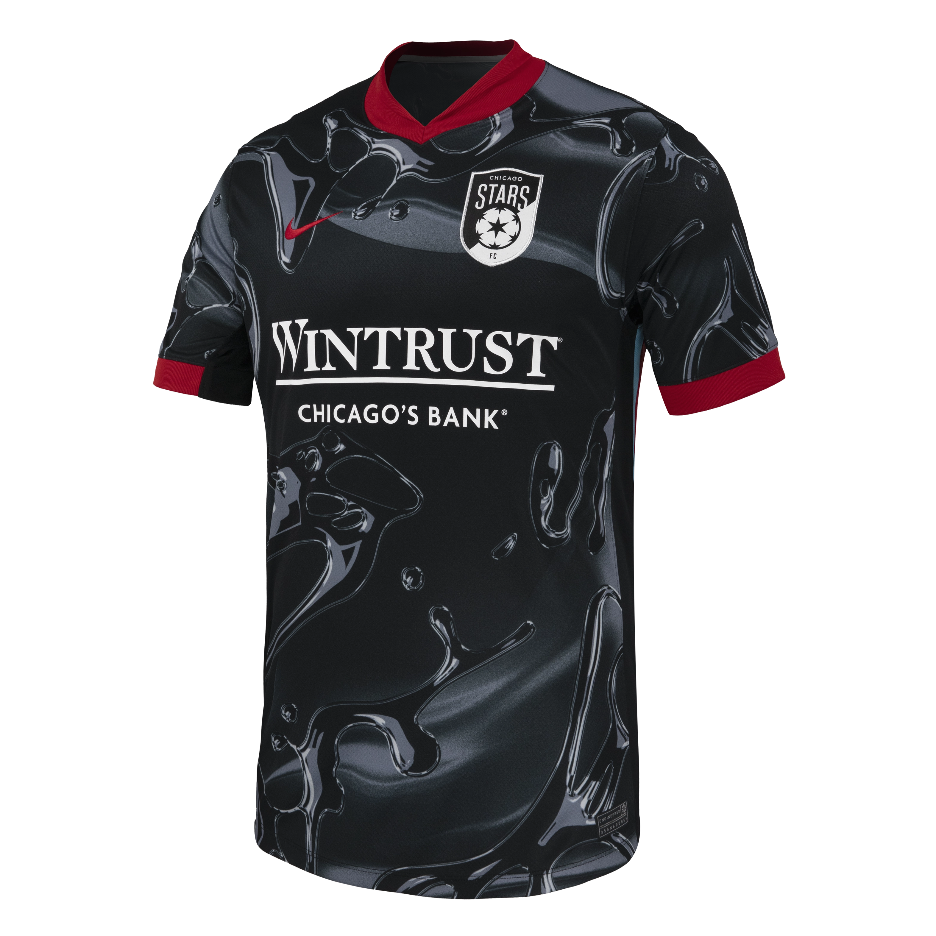 Chicago Stars Away 2025 Straight Fit Nike Stadium Shirt