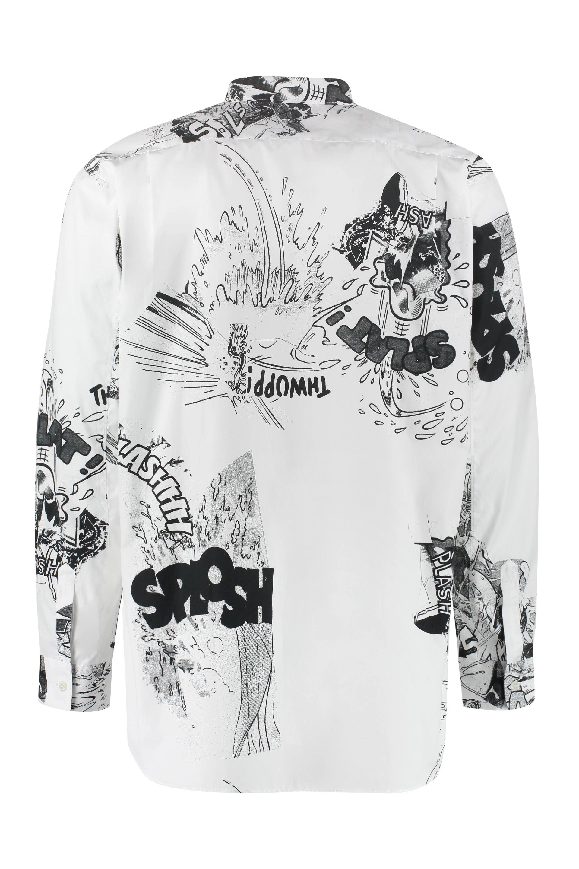 Comme des Garçons Shirt Graphic Printed Buttoned Shirt