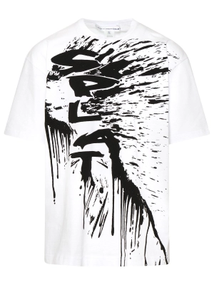 Comme des Garçons Shirt Graphic Printed Crewneck T-Shirt