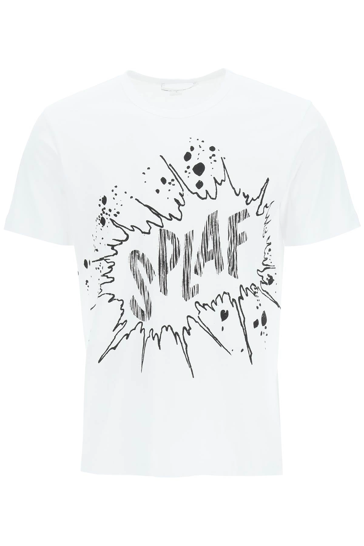 Comme des Garçons Shirt Graphic Printed Crewneck T-Shirt