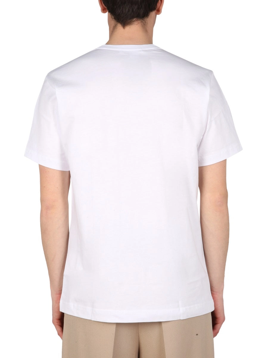 Comme des Garçons Shirt Graphic Printed Crewneck T-Shirt