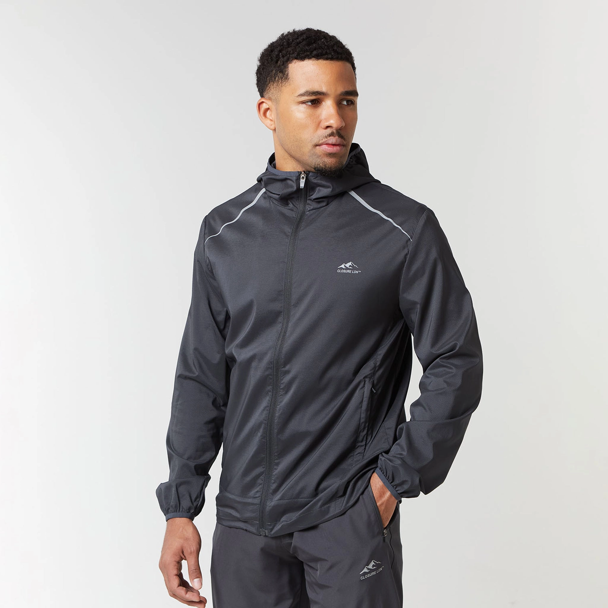 Core Tracksuit | Charcoal