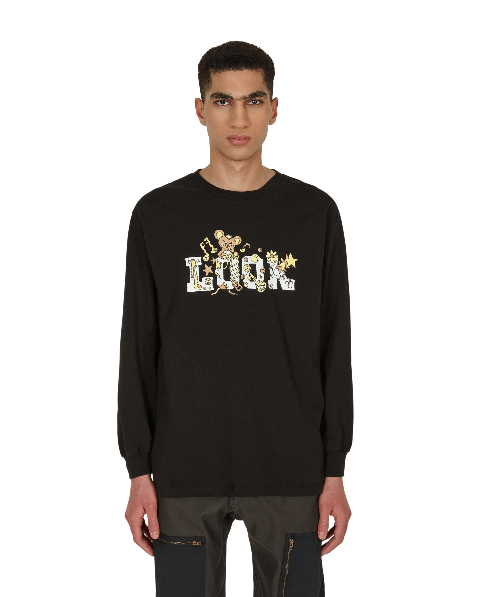 Creature Logo Longsleeve T-Shirt Black