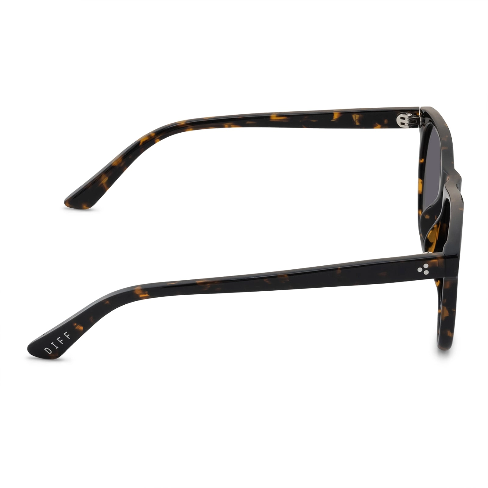 DARREN - SHADOW TORTOISE   GREY POLARIZED SUNGLASSES