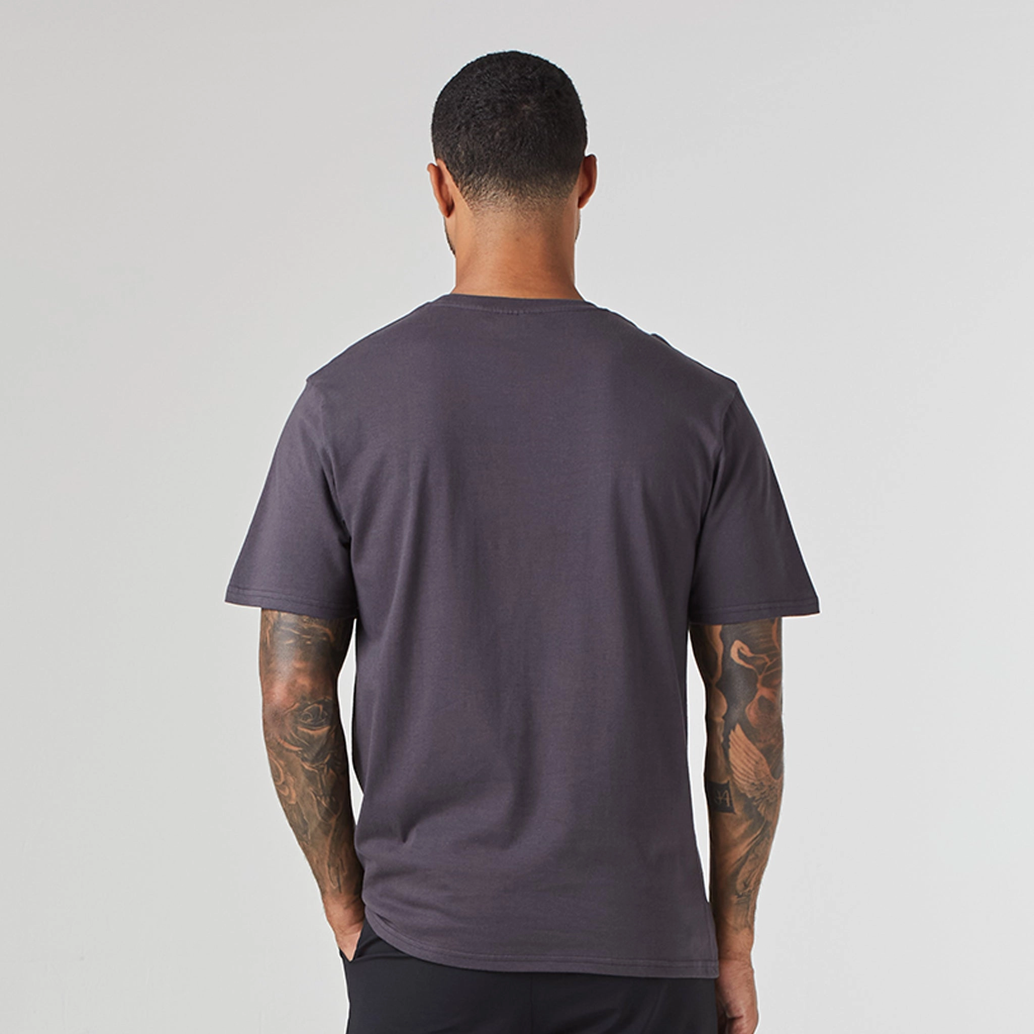 Deluxe Script T-Shirt | Charcoal