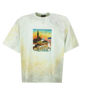 Diesel Graphic Printed Crewneck T-Shirt