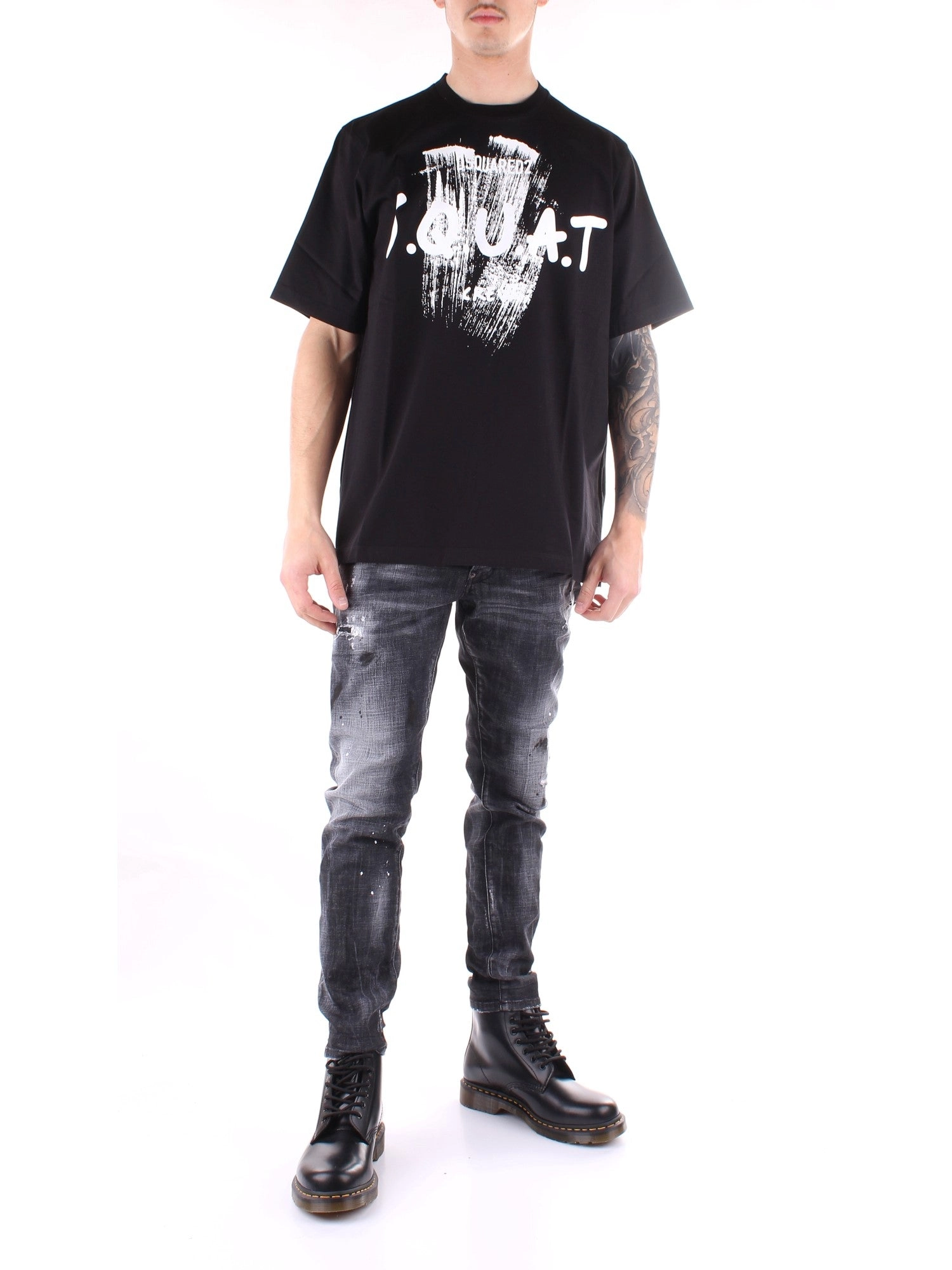 Dsquared2 Graphic Print Crewneck T-Shirt
