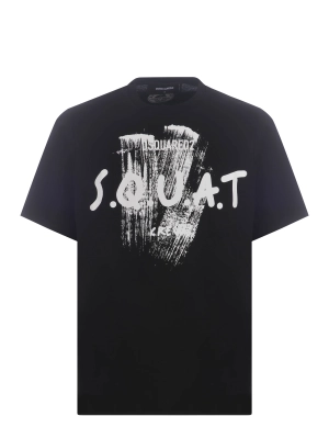 Dsquared2 Graphic Print Crewneck T-Shirt