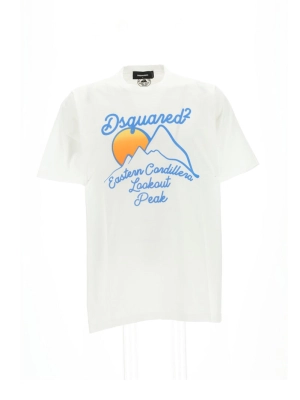 Dsquared2 Graphic Print Crewneck T-Shirt