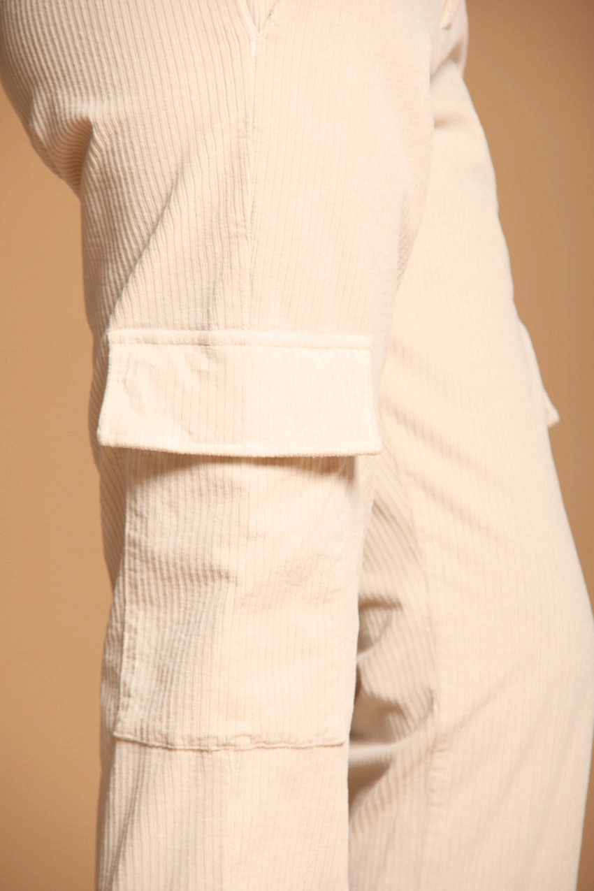 Easy Cargo women's cargo pants in velvet relaxed fit 