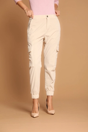 Easy Cargo women's cargo pants in velvet relaxed fit 