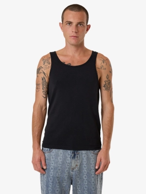 Endless Rib Tank - Black