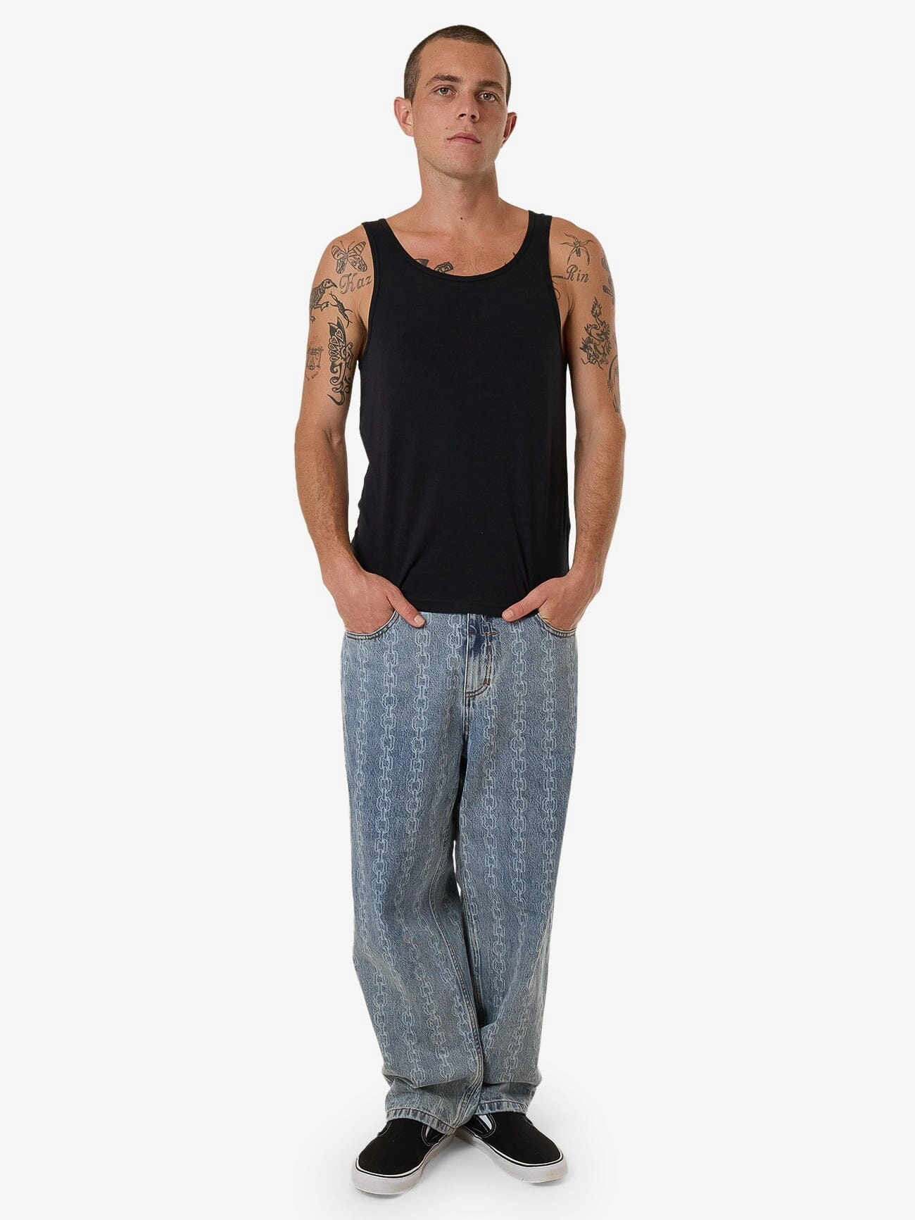 Endless Rib Tank - Black