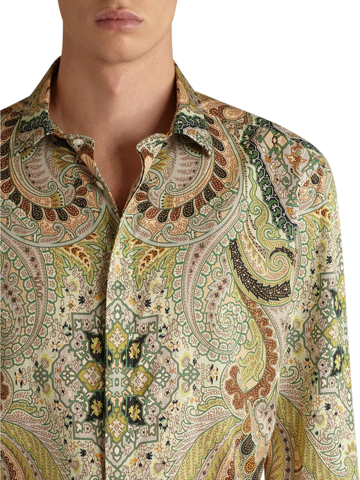 Etro Allover Graphic Print Shirt