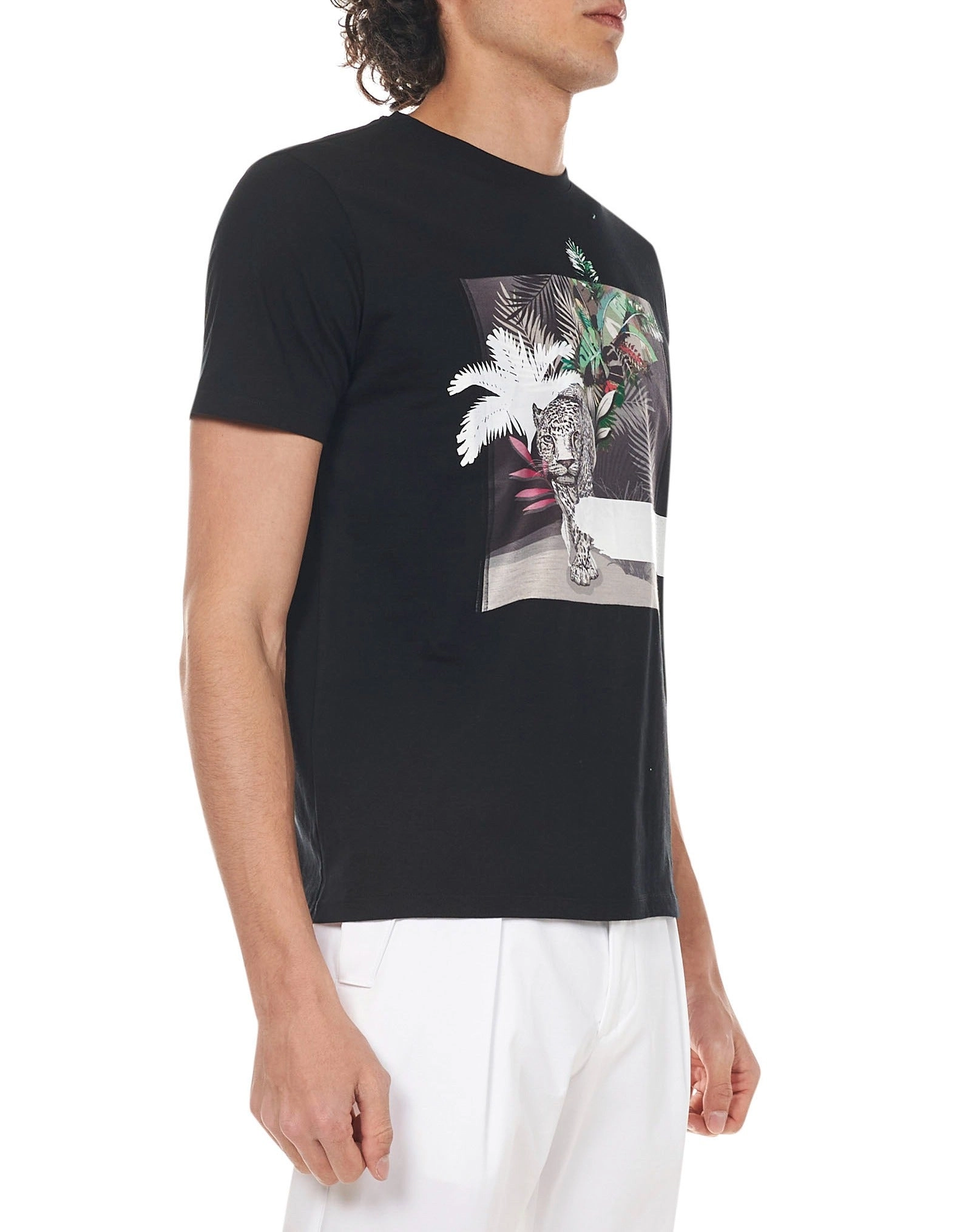 Etro Graphic Printed Crewneck T-Shirt
