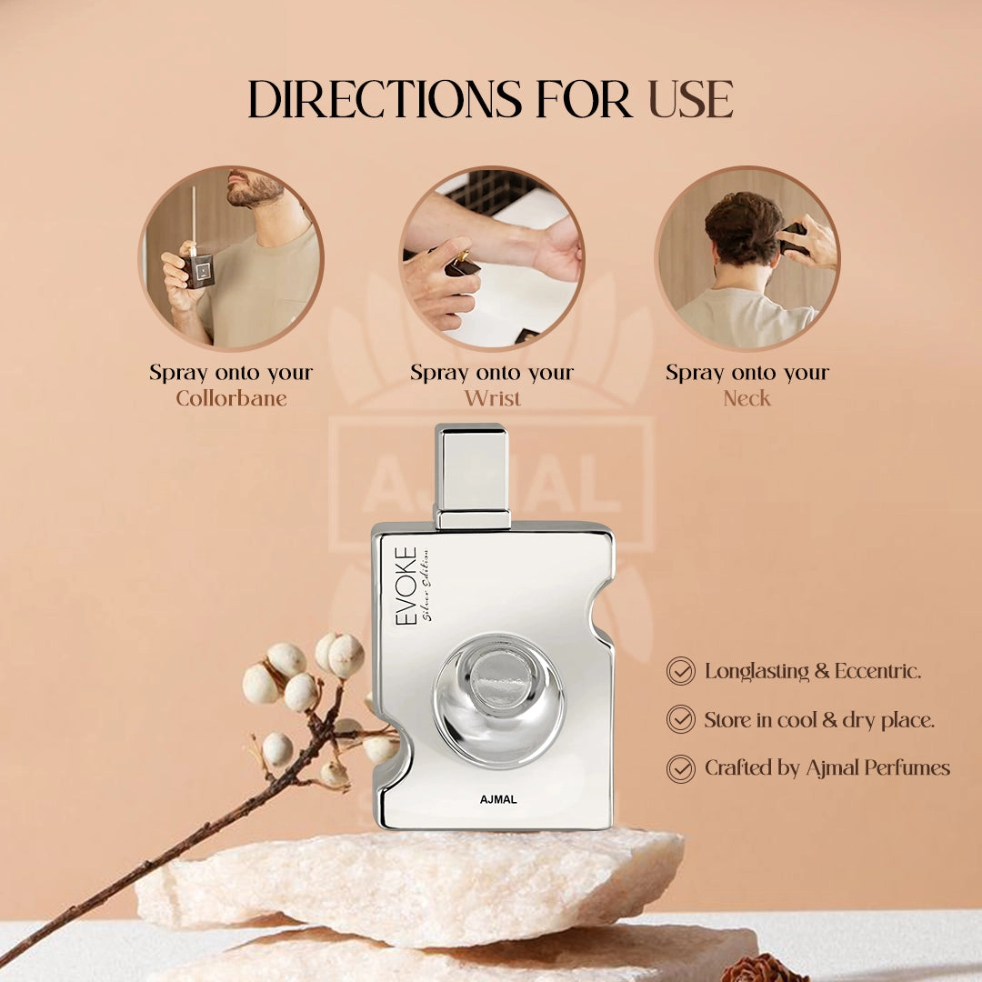 Evoke Silver Edition For Him by Ajmal Perfume