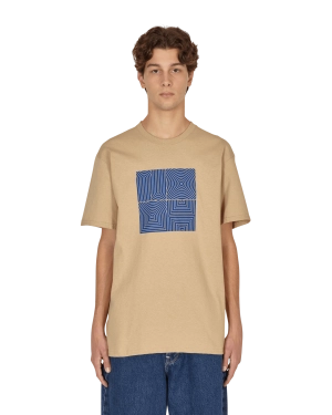 Fingerprint T-Shirt Brown