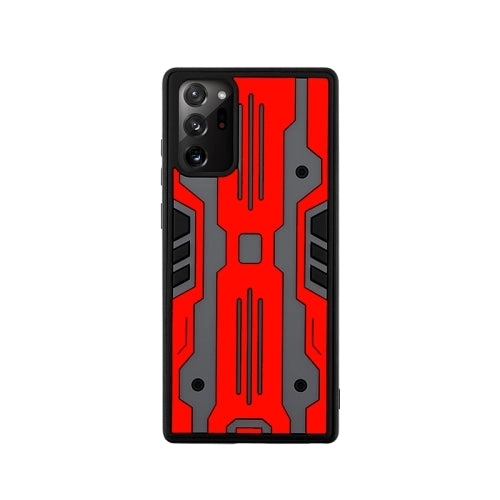 For Samsung Galaxy Note20 Armor Matte PC   TPU Shockproof Case(Dark