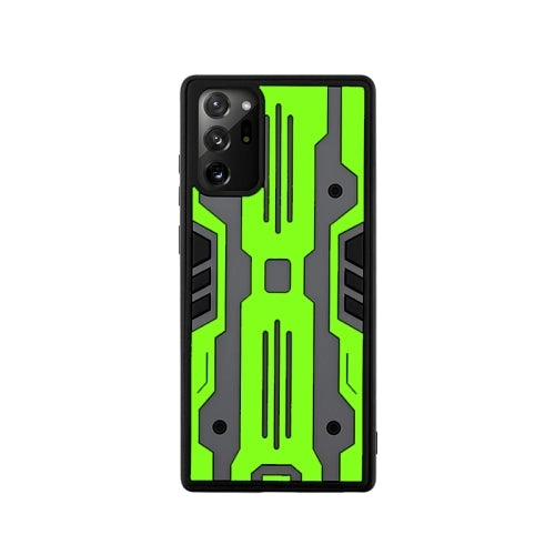 For Samsung Galaxy Note20 Armor Matte PC   TPU Shockproof Case(Dark