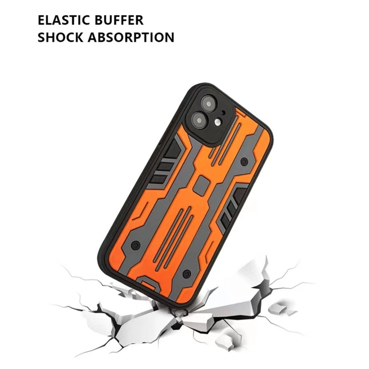 For Samsung Galaxy Note20 Armor Matte PC   TPU Shockproof Case(Dark
