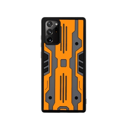 For Samsung Galaxy Note20 Armor Matte PC   TPU Shockproof Case(Dark