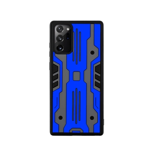 For Samsung Galaxy Note20 Armor Matte PC   TPU Shockproof Case(Dark