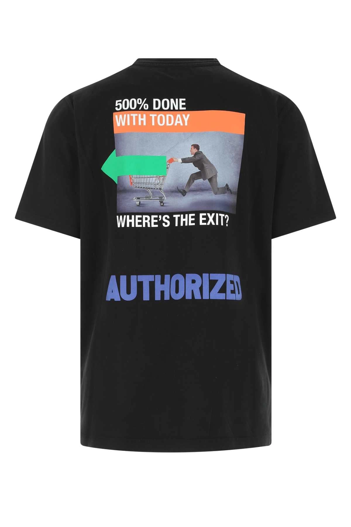 Heron Preston Graphic Printed Crewneck T-Shirt