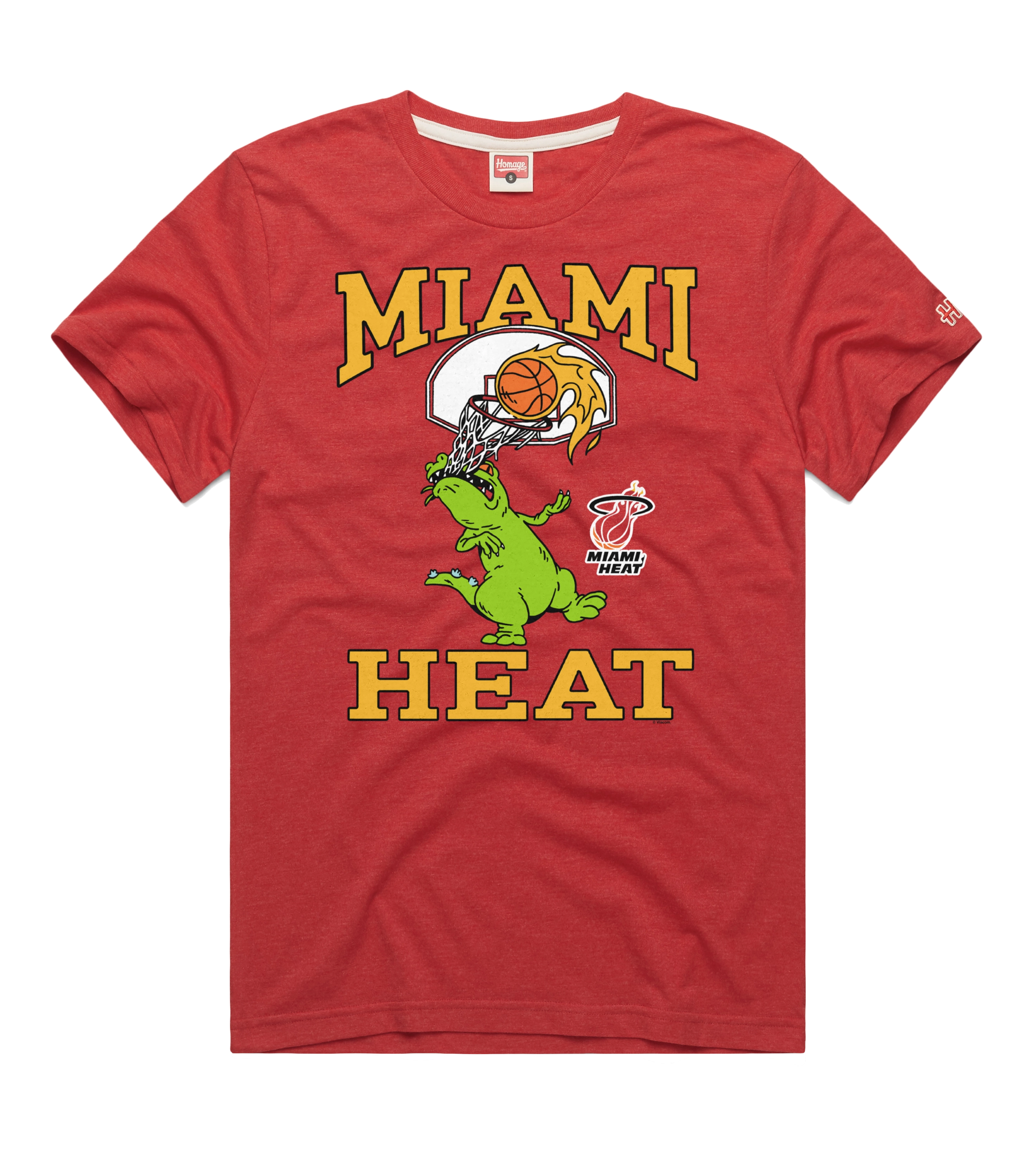 Homage Miami HEAT Reptar Red Tee