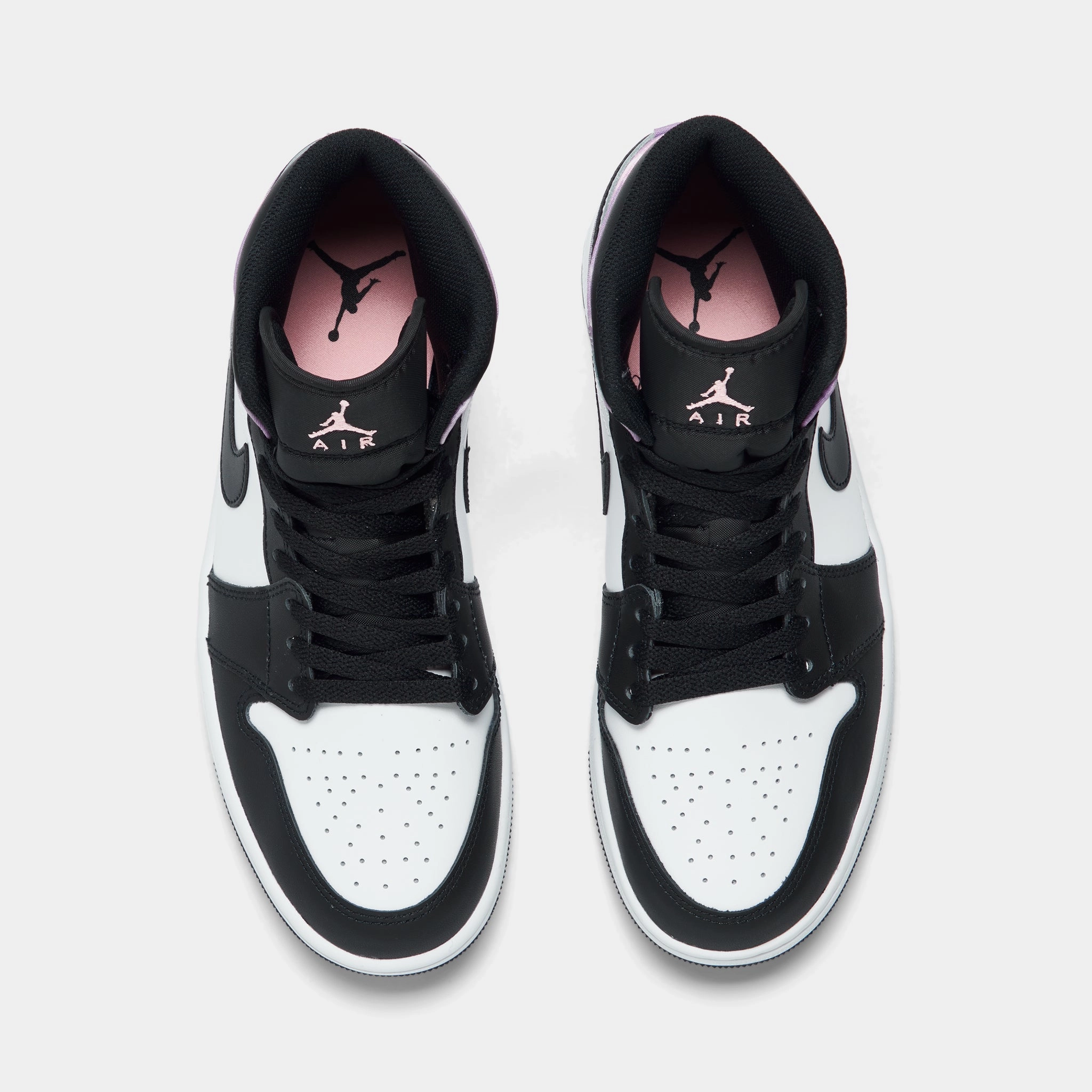 Jordan 1 Mid SE Black / Bleached Coral - White