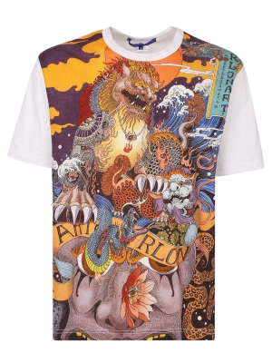Junya Watanabe Graphic Printed T-Shirt